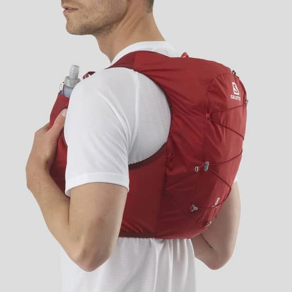 Sacs Hydratation SALOMON ACTIVE SKIN 8 SET GOJI BERRY/RED CHILI 22 Rouge 2 Sacs Hydratation SALOMON ACTIVE SKIN 8 SET GOJI BERRY/RED CHILI 22 Rouge – Image 2