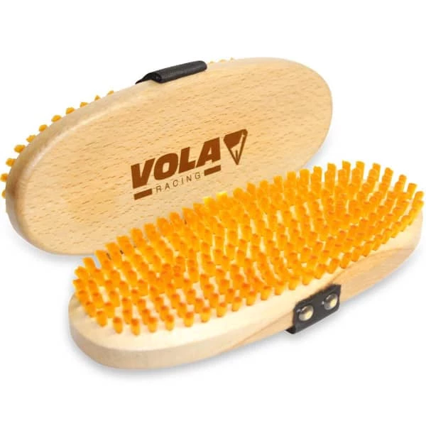 Brosses à Farter VOLA BROSSE OVALE RACING NYLON SOFT 23 Marron / Orange 1 Brosses à Farter VOLA BROSSE OVALE RACING NYLON SOFT 23 Marron / Orange