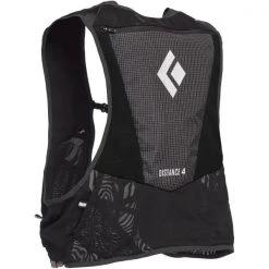 Sacs Hydratation BLACK DIAMOND DISTANCE 4 HYDRATION VEST BLACK 22 Noir