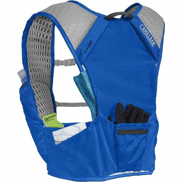 Sacs Hydratation CAMELBAK NANO VEST 34OZ NAUTICAL BLUE/BLACK 22 Bleu 2 Sacs Hydratation CAMELBAK NANO VEST 34OZ NAUTICAL BLUE/BLACK 22 Bleu – Image 2