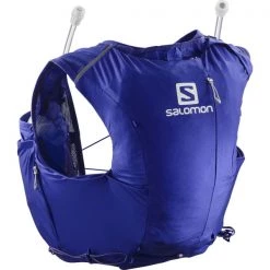 Sacs Hydratation SALOMON ADV SKIN 8 SET W CLEMATIS BLUE/ALLOY 21 Bleu