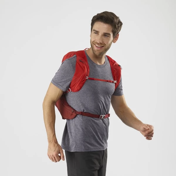 Sacs Hydratation SALOMON XT 15 GOJI BERRY/MADDER BROWN 22 Rouge 2 Sacs Hydratation SALOMON XT 15 GOJI BERRY/MADDER BROWN 22 Rouge – Image 2