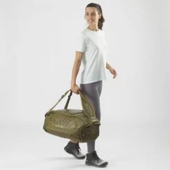 Duffels SALOMON BAG OUTLIFE DUFFEL 45 OLIVE NIGHT/MARTINI OLIVE 22 Vert -Sacs de voyage Soldes Boutique 9 85012 lc1516700 03