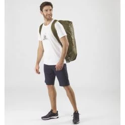 Duffels SALOMON BAG OUTLIFE DUFFEL 45 OLIVE NIGHT/MARTINI OLIVE 22 Vert -Sacs de voyage Soldes Boutique 9 85012 lc1516700 04