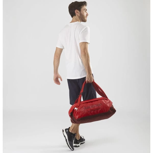 Duffels SALOMON BAG OUTLIFE DUFFEL 25 GOJI BERRY/MADDER BROWN 22 Rouge 5 Duffels SALOMON BAG OUTLIFE DUFFEL 25 GOJI BERRY/MADDER BROWN 22 Rouge – Image 5