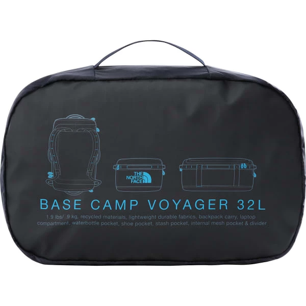 Duffels THE NORTH FACE BASE CAMP VOYAGER DUFFEL 32L AVIATOR NAVY/MERIDIANBLUE 23 Bleu 2 Duffels THE NORTH FACE BASE CAMP VOYAGER DUFFEL 32L AVIATOR NAVY/MERIDIANBLUE 23 Bleu – Image 2