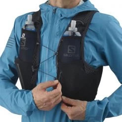 Sacs Hydratation SALOMON ACTIVE SKIN 4 SET BLACK/EBONY 22 Noir -Sacs de voyage Soldes Boutique 9 93398 active skin 4 set black ebony lc1568000 05