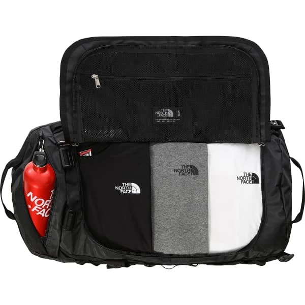 Duffels THE NORTH FACE BASE CAMP DUFFEL M TNF BLACK/TNF WHITE 23 Noir 2 Duffels THE NORTH FACE BASE CAMP DUFFEL M TNF BLACK/TNF WHITE 23 Noir – Image 2