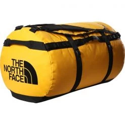 Duffels THE NORTH FACE BASE CAMP DUFFEL XXL SUMMIT GOLD/TNF BLACK 23 Jaune